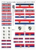 Rofur-Flags 1/72-212 Jugoslawien Konflikt 1991-95, 1998-99
