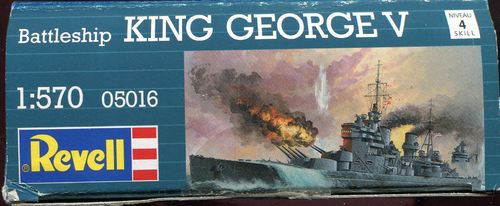 RE 05016 Battleship H.M.S. King Georg V 1:570