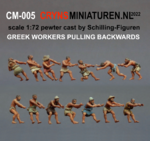 CM-72005 Griechische Arbeiter ziehen/rückwärts